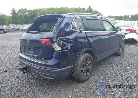 2022 Volkswagen Tiguan 2.0T Se from USA, damaged, VIN 3VV2B7AX1NM165598